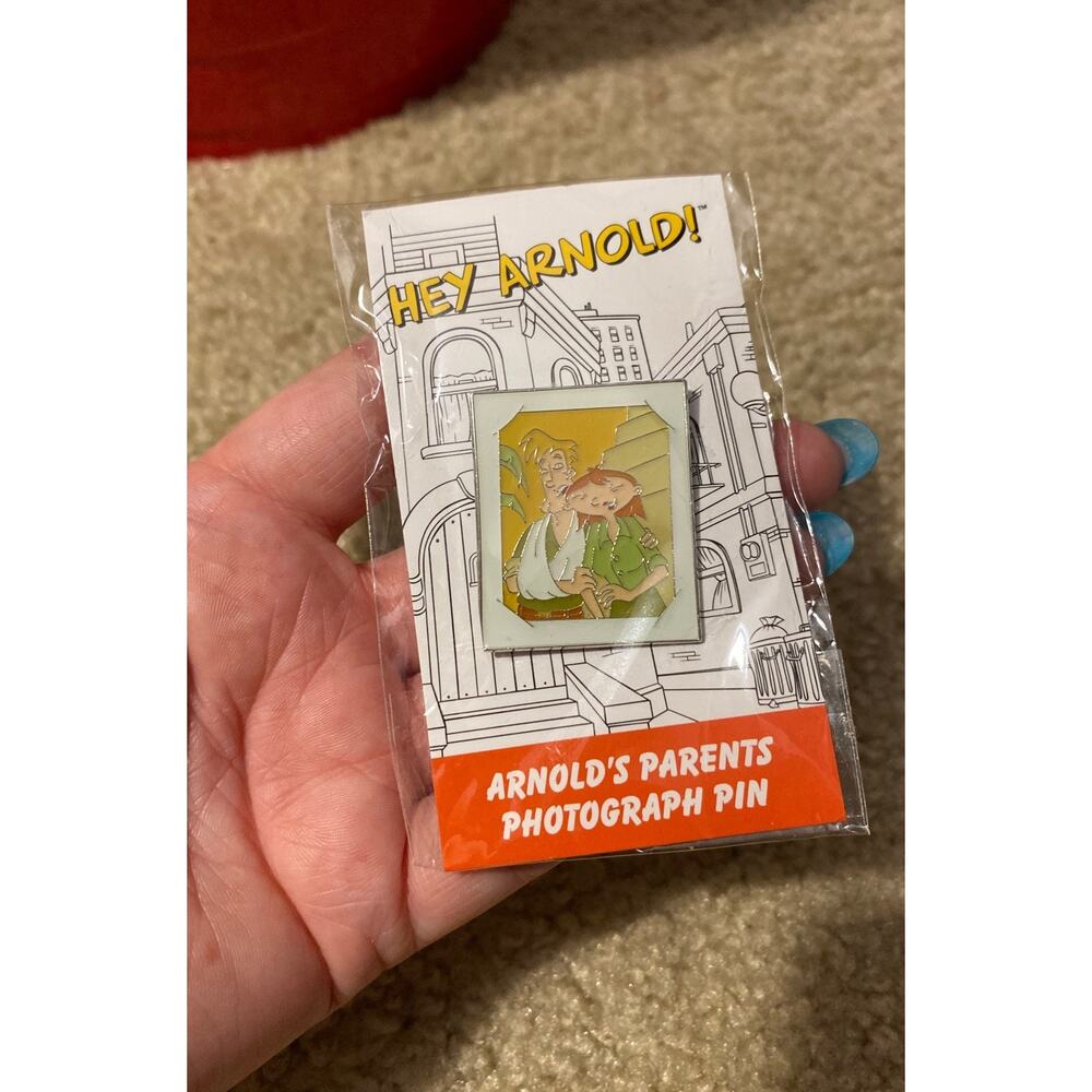 Hey Arnold! Parents Photograph‎ Enamel Lapel Pin Nick Box Exclusive
